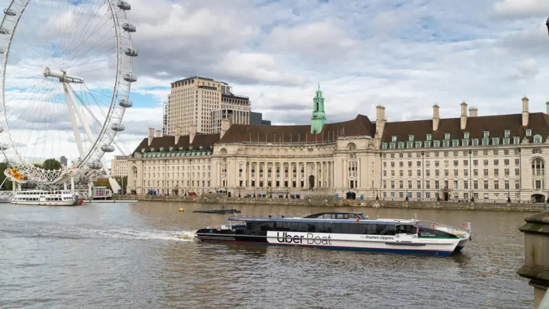 Thames Clippers wants to move away from diesel-powered vessels Photo: Uber Boats