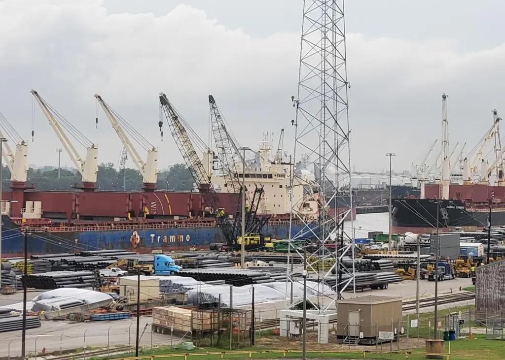 The Port of Houston is investing in environmentally friendly port equipment Photo: Port of Houston/Business Wire
