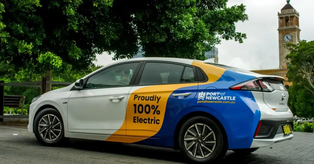 To date, the port has transitioned 75% of its vehicle fleet to electric Photo: Port of Newcastle