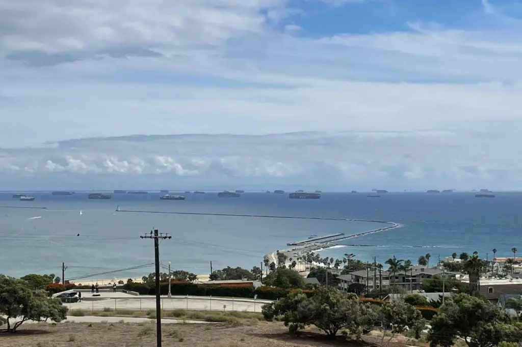 Ships at anchor