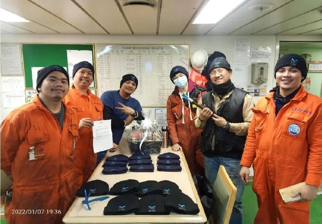 Frontier Harvest -Sept-Îles - Capitain & crew