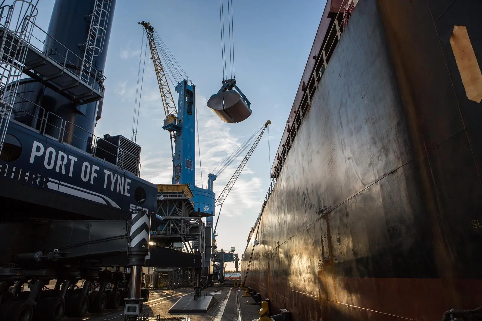 Supplies arriving at Port of Tyne PHOTO CREDIT Port of Tyne