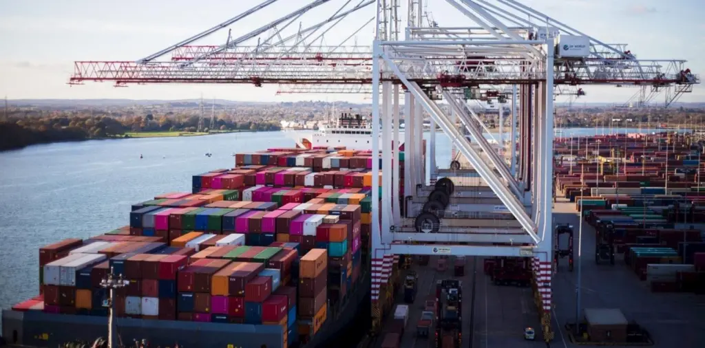 DP World is the operator of the freight container terminal at the Port of Southampton, a part of the Solent freeport
