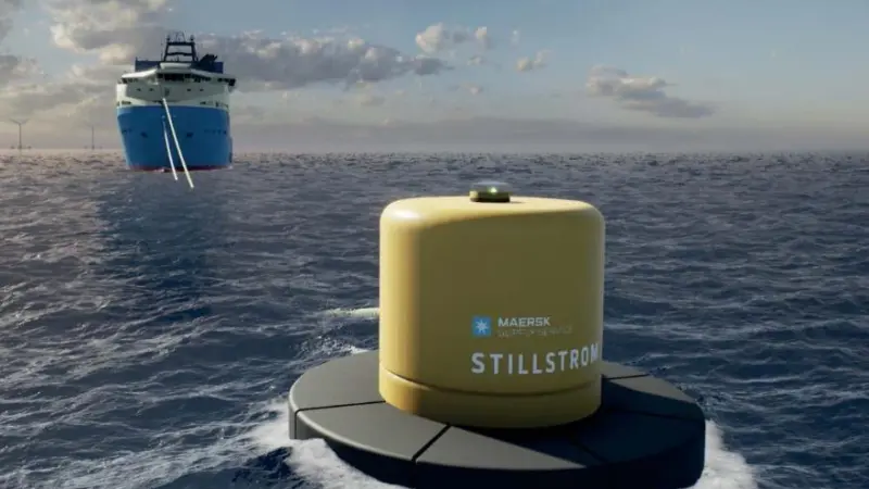 A new venture from Maersk Supply Services will see new smart buoys developed that off er more than just navigational assistance, off  shore  power supply is within reach