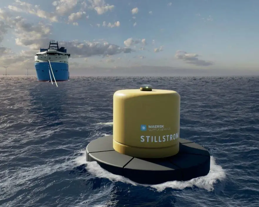 A new venture from Maersk Supply Services will see new smart buoys developed that off er more than just navigational assistance, off  shore  power supply is within reach