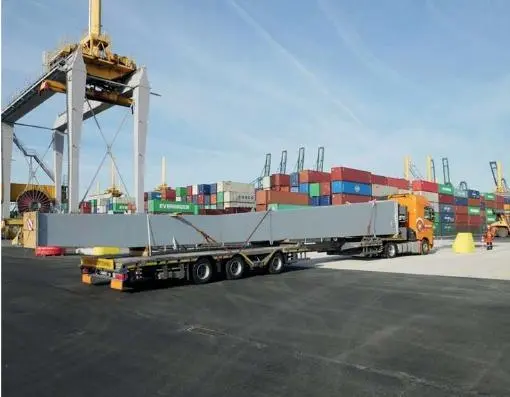 Antwerp Gateway is converting to an automated yard operation to boost capacity and reduce CO2 emissions – new equipment is arriving