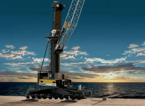 Liebherr’s new mobile crane is smarter, more effi  cient and designed to meet the next generation of cargo handling requirements