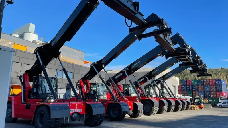 Yilport is a long term customer of Kalmar port equipment, including the ECo reachstacker