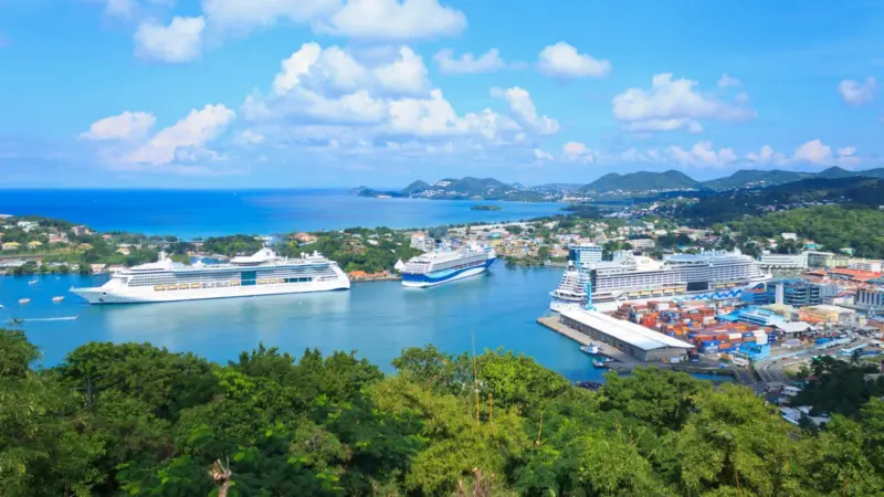 St Lucia port
