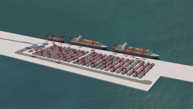 Centre Port UK will be powered by tidal energy from The Wash’s 780km2 tidal area