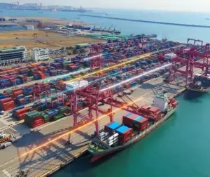 Cargo at port