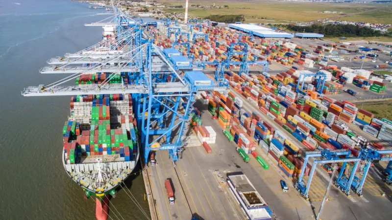 Wilson Sons Rio Grande container terminal