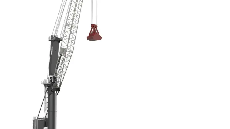 Liebherr LHM800 mobile harbour crane