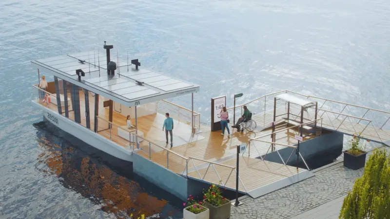 Autonomous city ferry