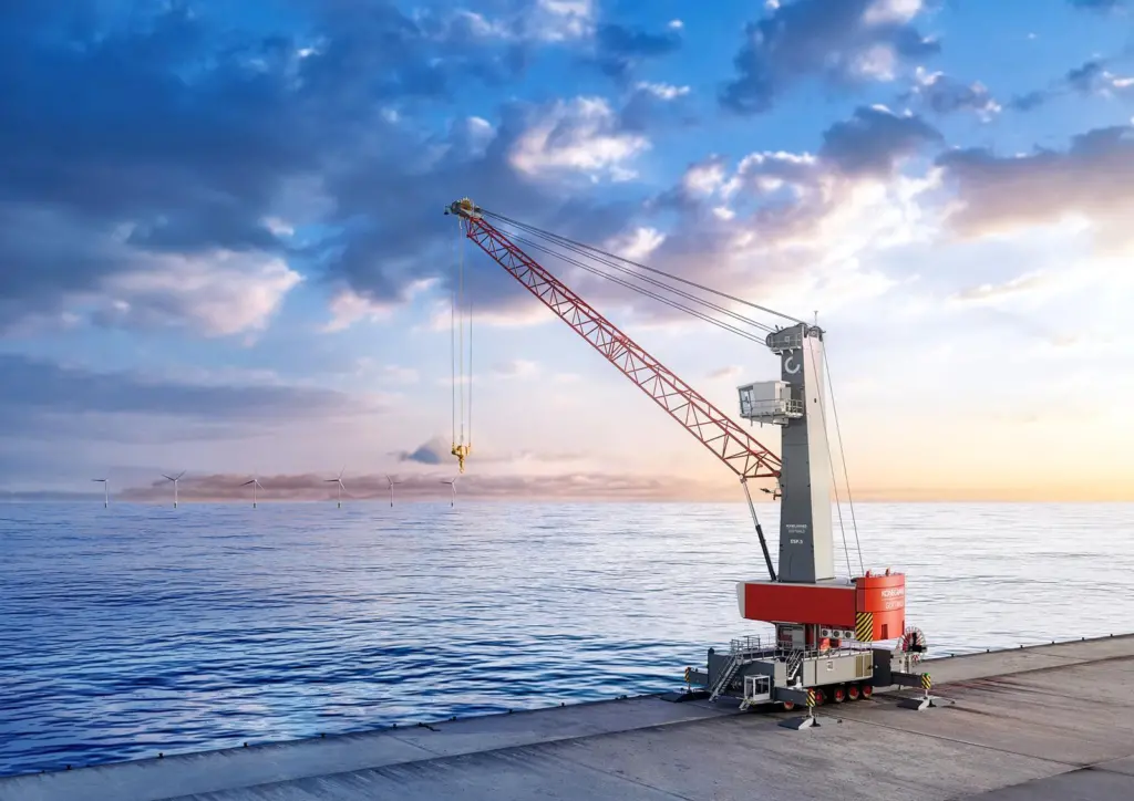 Konecranes mobile harbour crane