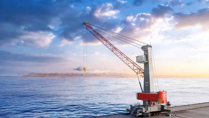 Konecranes mobile harbour crane