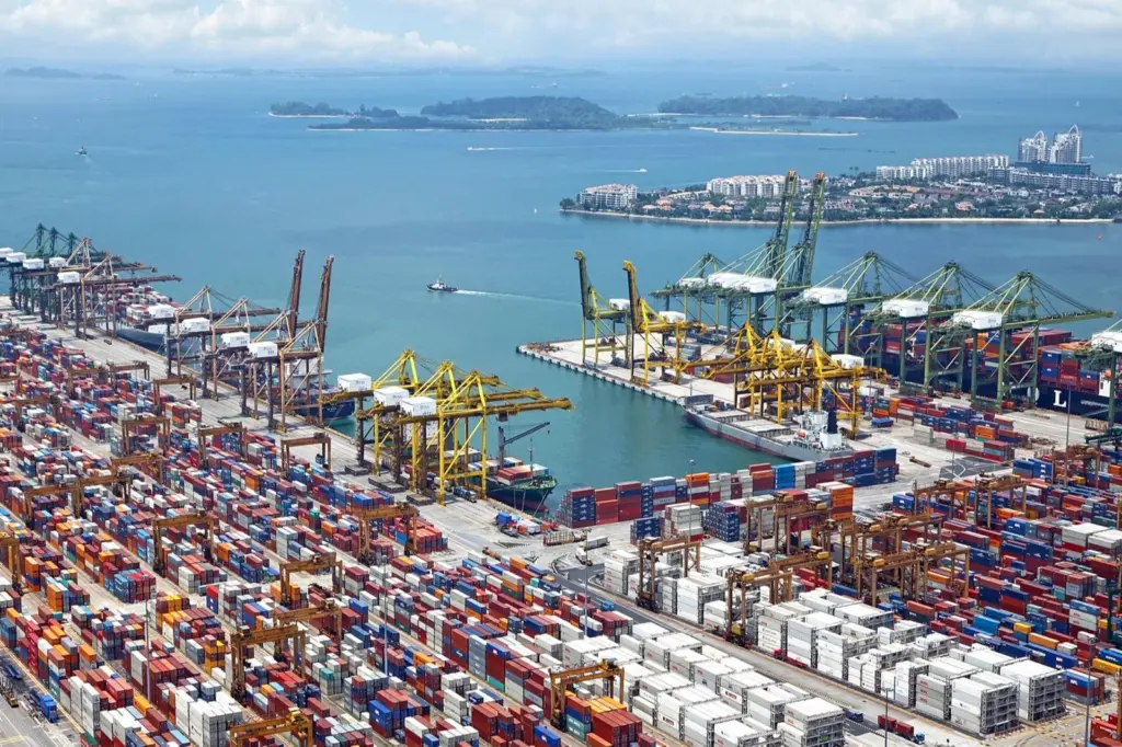 View of port generic