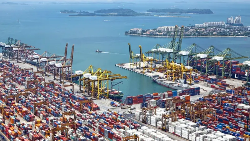 View of port generic