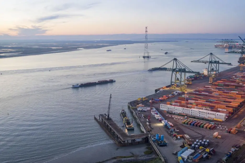 The Europa terminal at the Port of Antwerp-Bruges