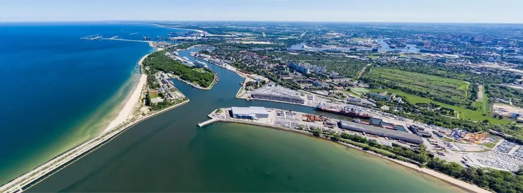 Picture of the Port of Gdansk in Poland