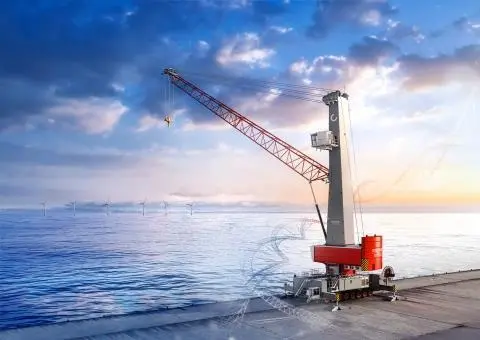 Konecranes Generation 6 mobile harbor crane