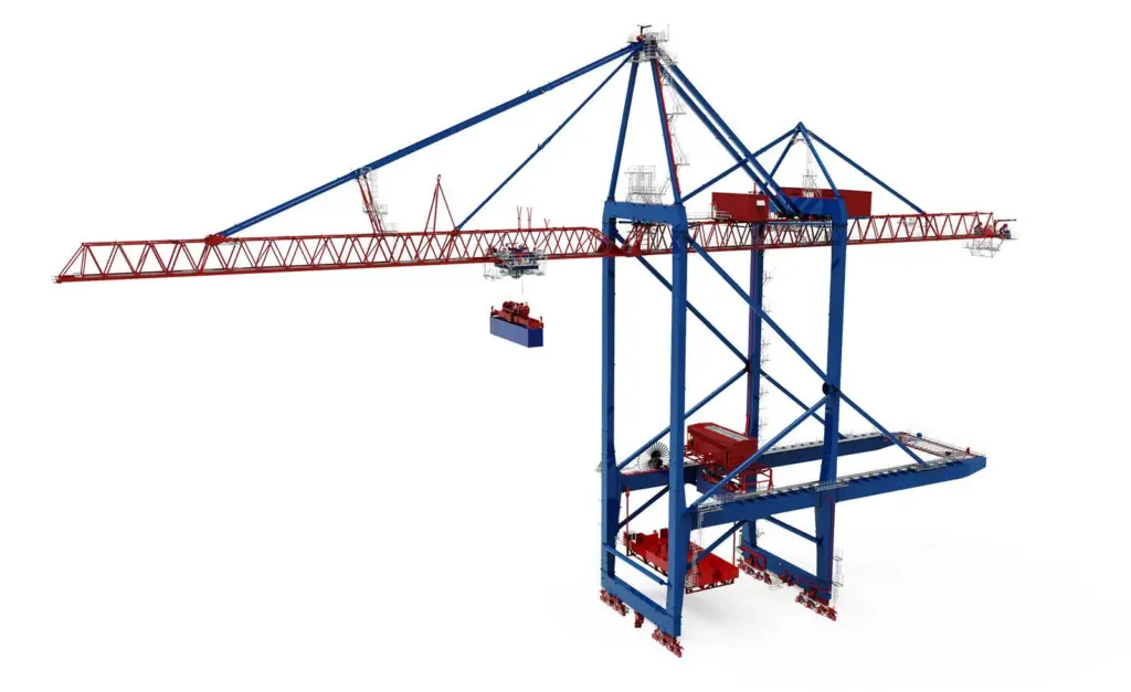 Liebherr's dual trolley STS container crane
