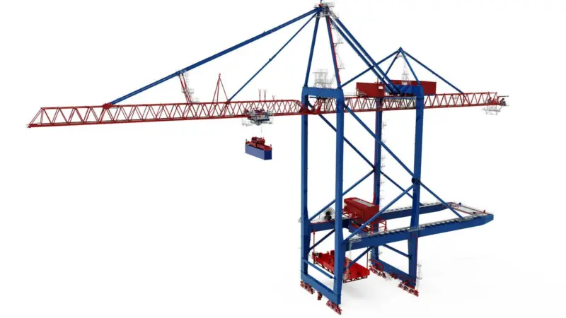 Liebherr's dual trolley STS container crane