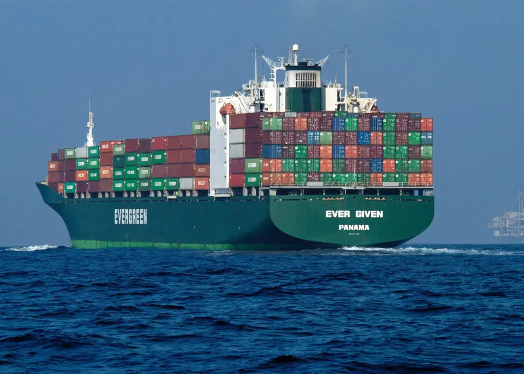 Ever Given 'Evergreen' container ship