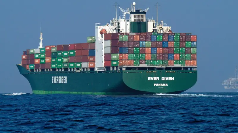 Ever Given 'Evergreen' container ship