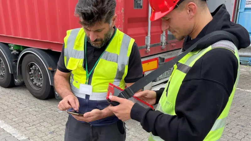 Using ImpalaID at the container depot HCS