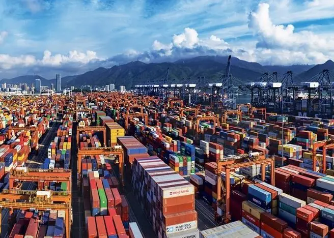 Cargo at port