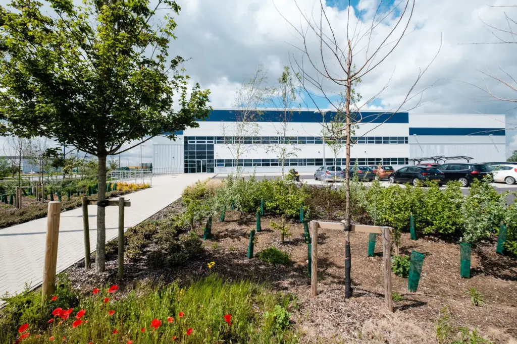 DP World's warehousing at London Gateway