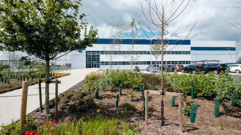 DP World's warehousing at London Gateway
