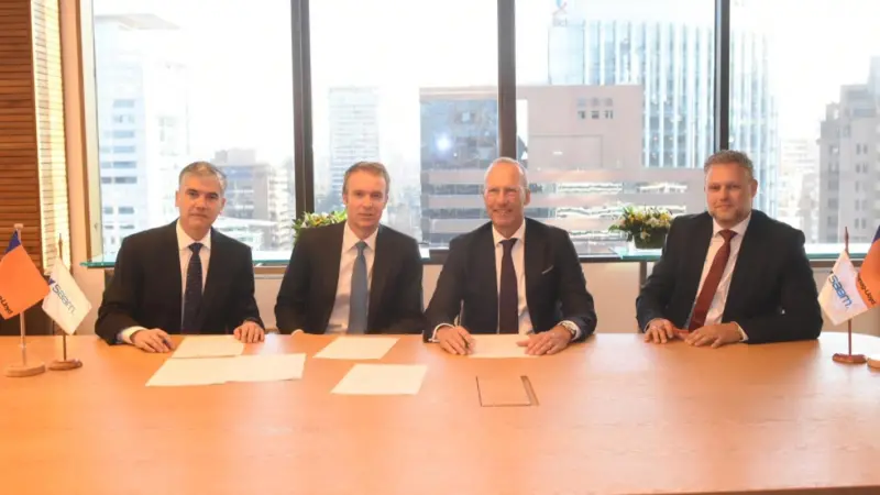 SAAM port and logistics assets sale signing ceremony