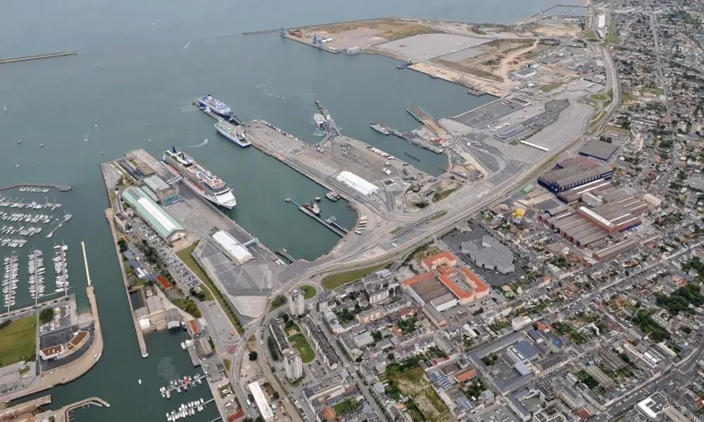 The Port of Cherbourg, France