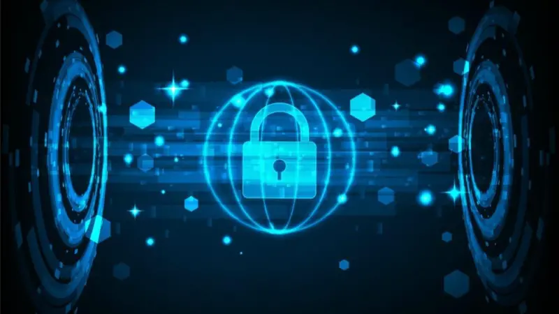 Cyber security graphic