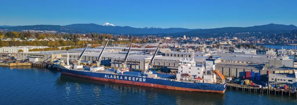 The Port of Bellingham in Washington