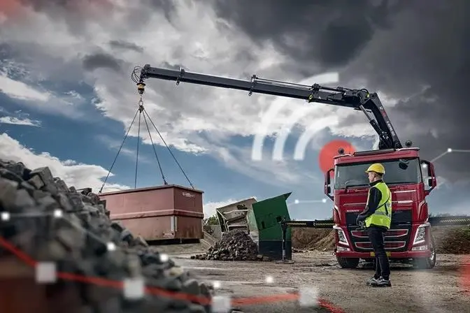 Hiab's HiConnect solution