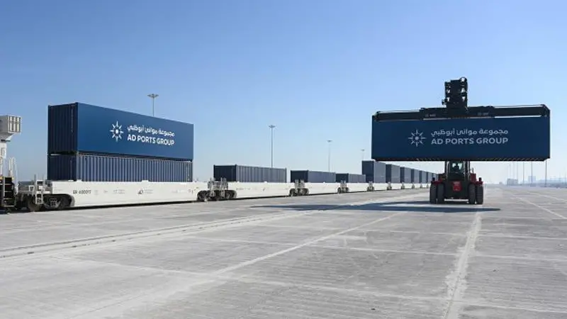 Containers at AD Ports