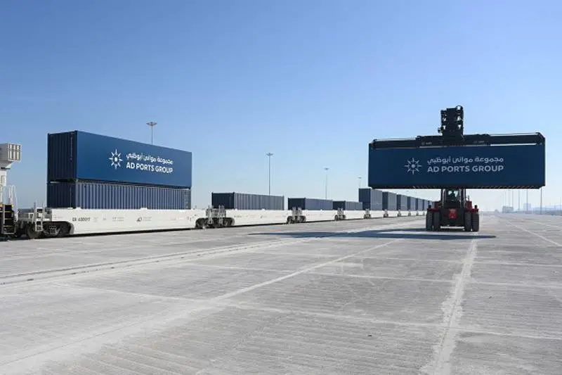 Containers at AD Ports
