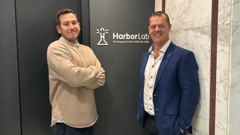 Harbor Lab CEO Antonis Malaxianakis and 90POE CEO Richard Buckley