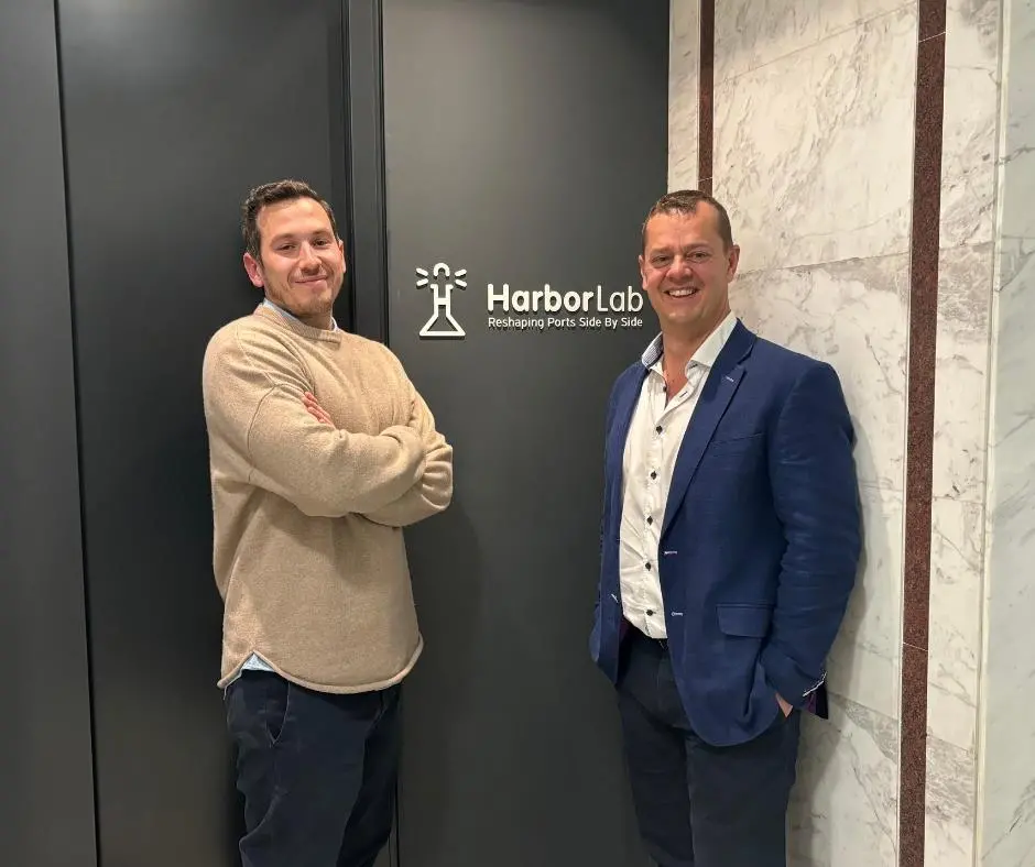Harbor Lab CEO Antonis Malaxianakis and 90POE CEO Richard Buckley