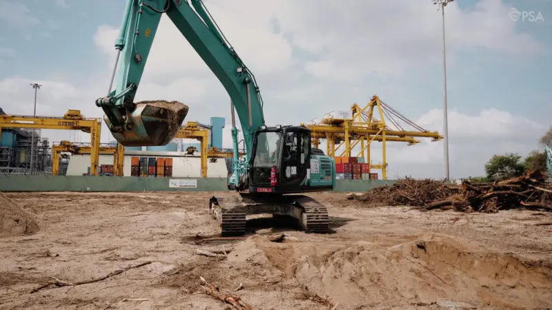 Capacity is increasing at the PSA Jurong Island Terminal