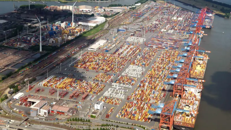 EUROGATE container terminal at Hamburg