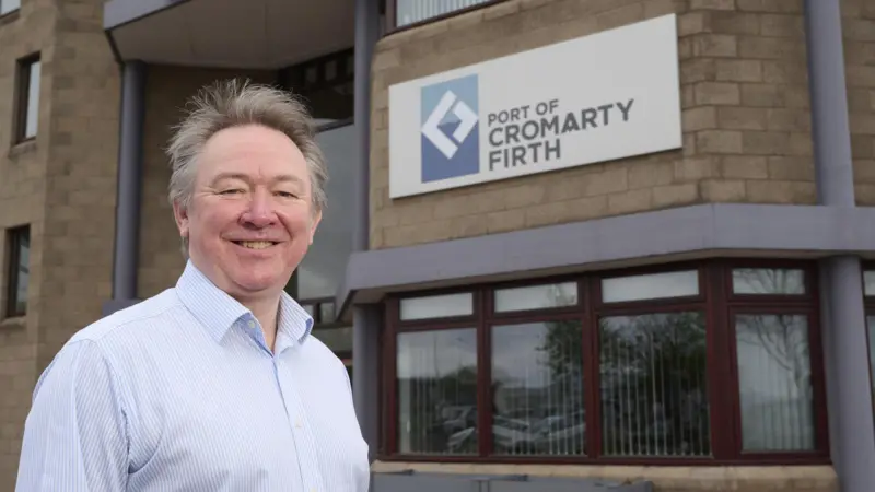 Alex Campbell, CEO of the Port of Cromarty Firth