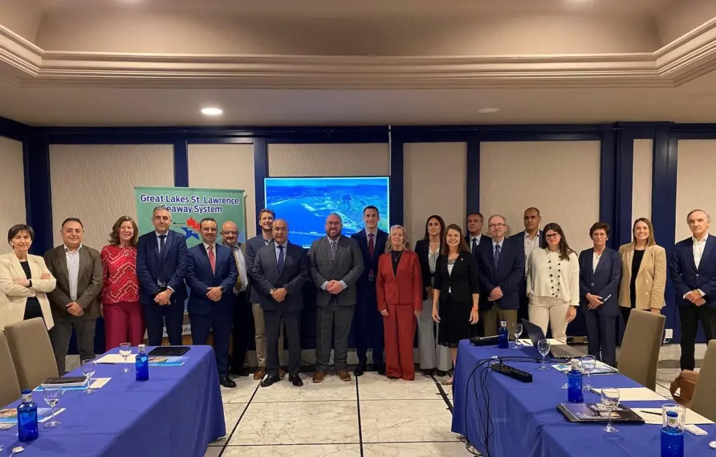 Representatives of both Great Lakes and the St. Lawrence Seaway, and Port Comunity of Bilbao