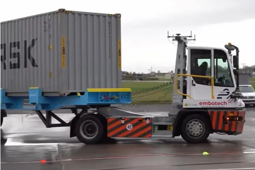 Embotech's autonomous terminal truck