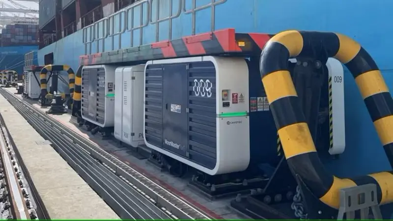 The MoorMaster system at DP World San Antonio in Chile