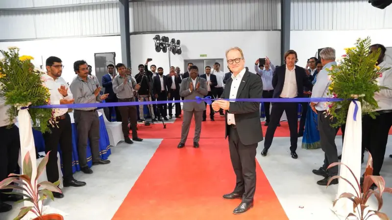 Opening ceremony for a new Cavotec production facility in India