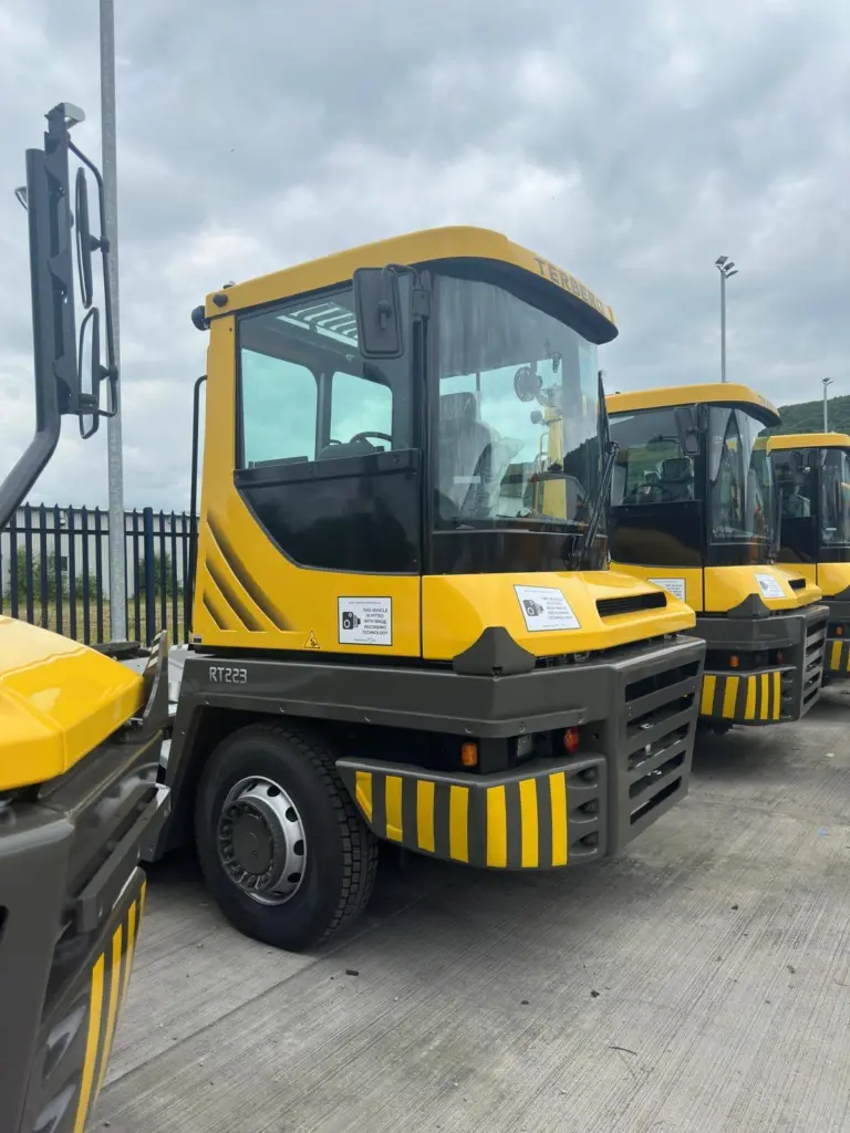 Terminal tractor at Rosslare Europort